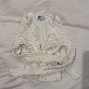 Princess Polly White Cardigan